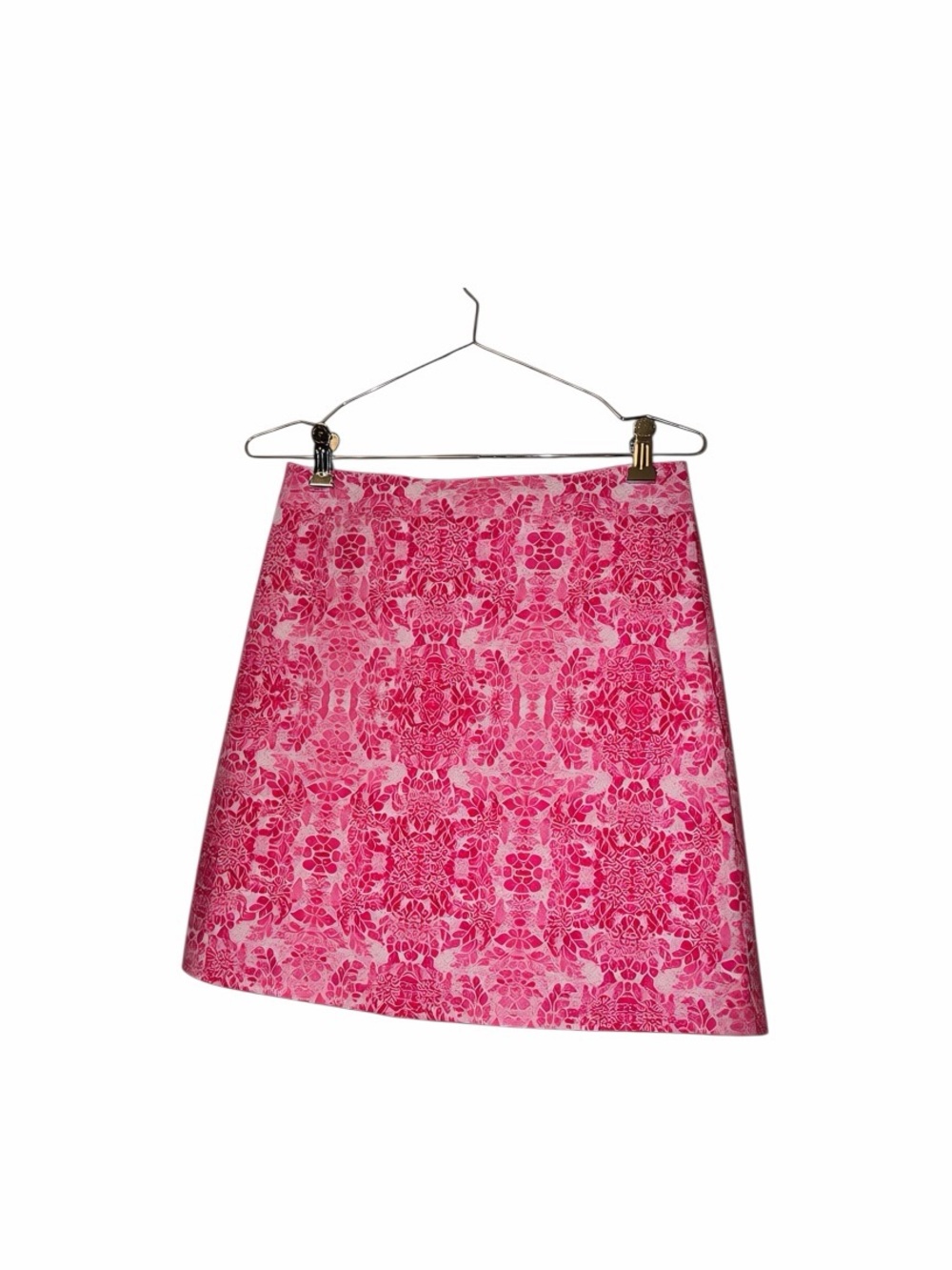 Rip skirt Hawaii women’s Pink lace Floral A-Line wrap Skirt sz small travel
